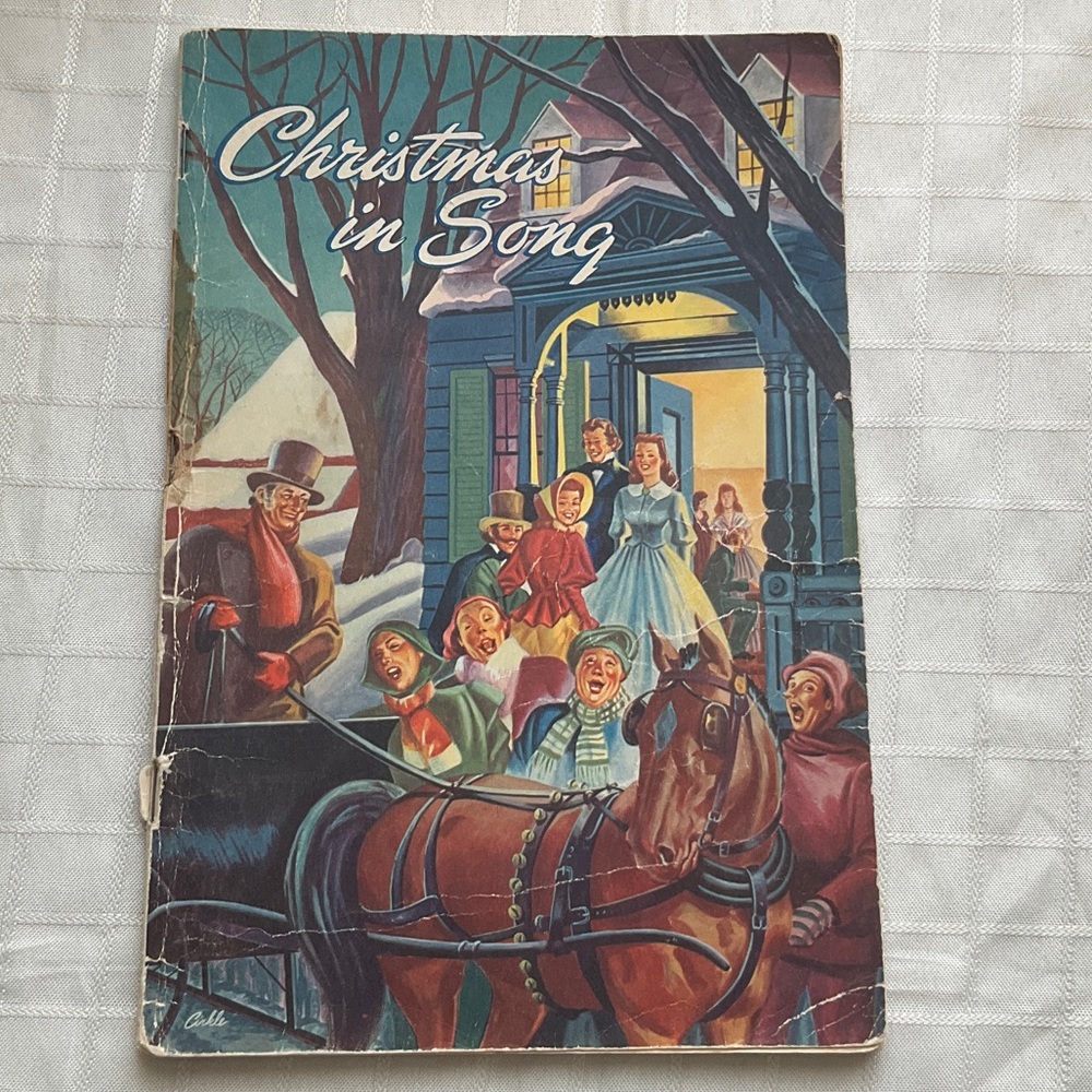 3 for $30 item - Vintage 'Christmas in Song' Booklet